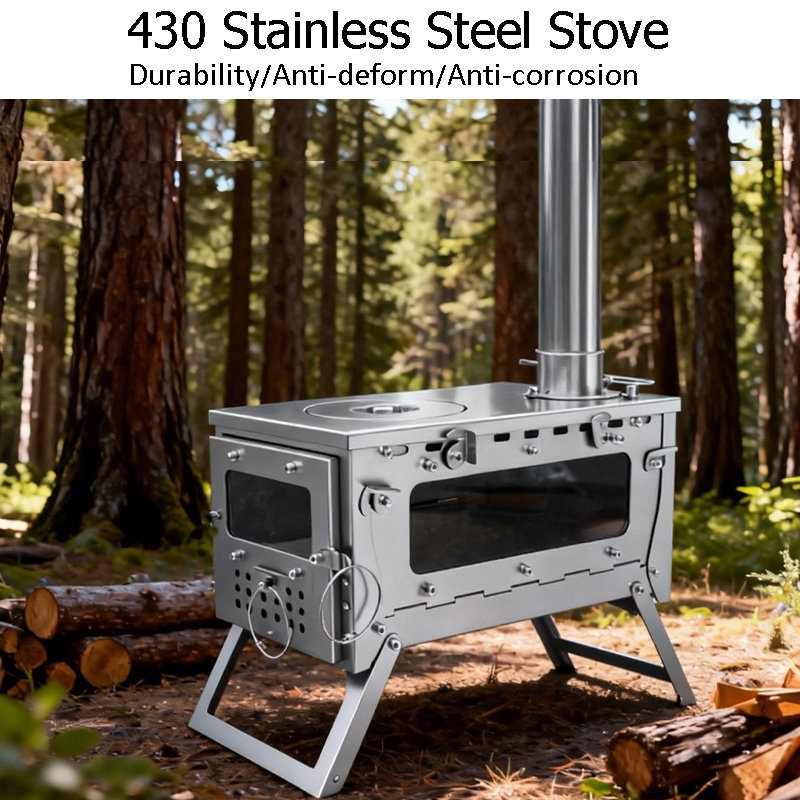 DANCHEL S2 Pro Camping Hot Ten - Hot Tent Wood Stove With Chimney Pipe review and price