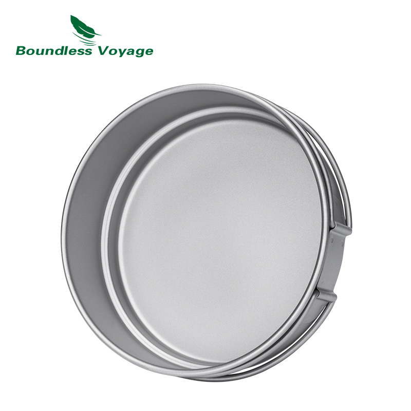Boundless Voyage Camping Cookw - Titanium Cooking Pot Pan Mess Kit review and price