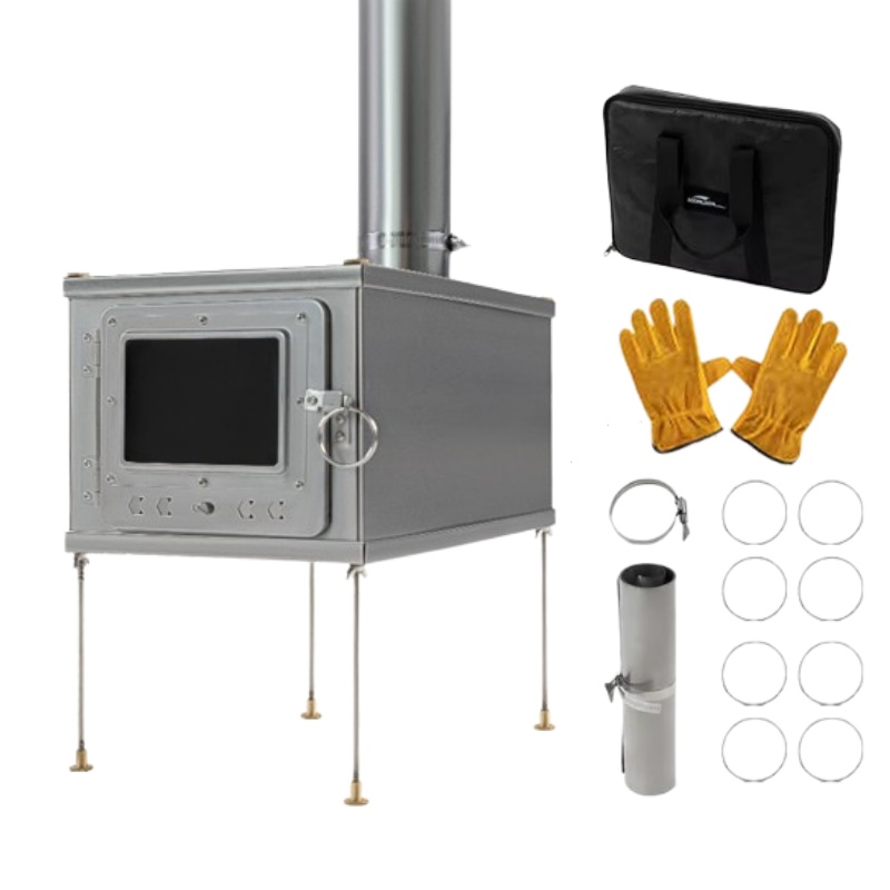 Foldable  Tent Stove Lightweig - Titanium Folding Wood Stove Tent review and price
