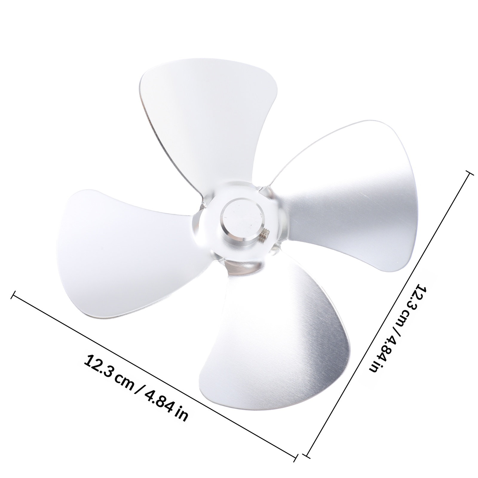 Aluminum Alloy Stove Fan Blade - Stove Fan Heat Powered 4 Blade review and price