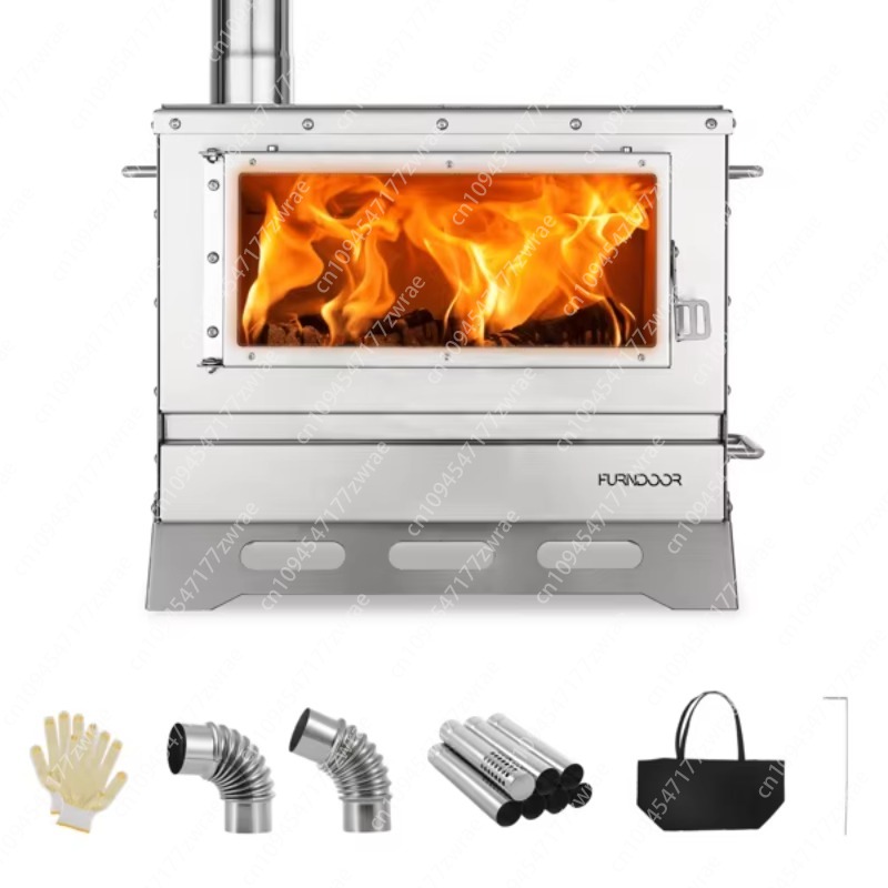 Portable Folding Tent Wood Sto - Hot Tent Wood Stove With Chimney Pipe review and price