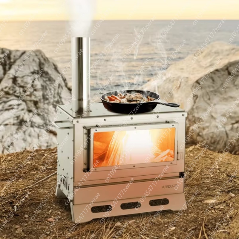 Portable Folding Tent Wood Sto - Hot Tent Wood Stove With Chimney Pipe review and price