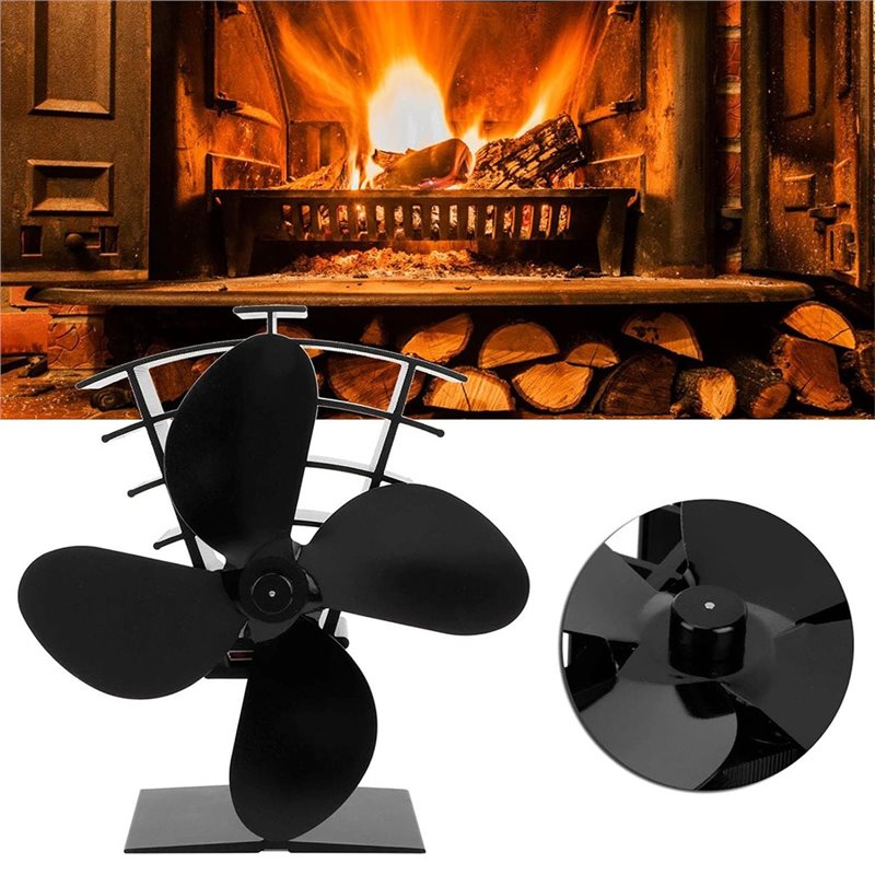 IALJ-High Temperature Wood Sto - Stove Fan Heat Powered 4 Blade review and price