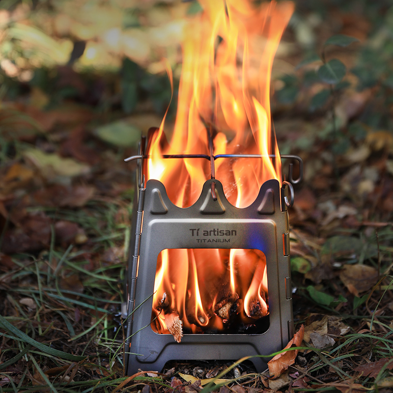 Tiartisan Outdoor Pure Titaniu - Titanium Folding Wood Stove Tent review and price