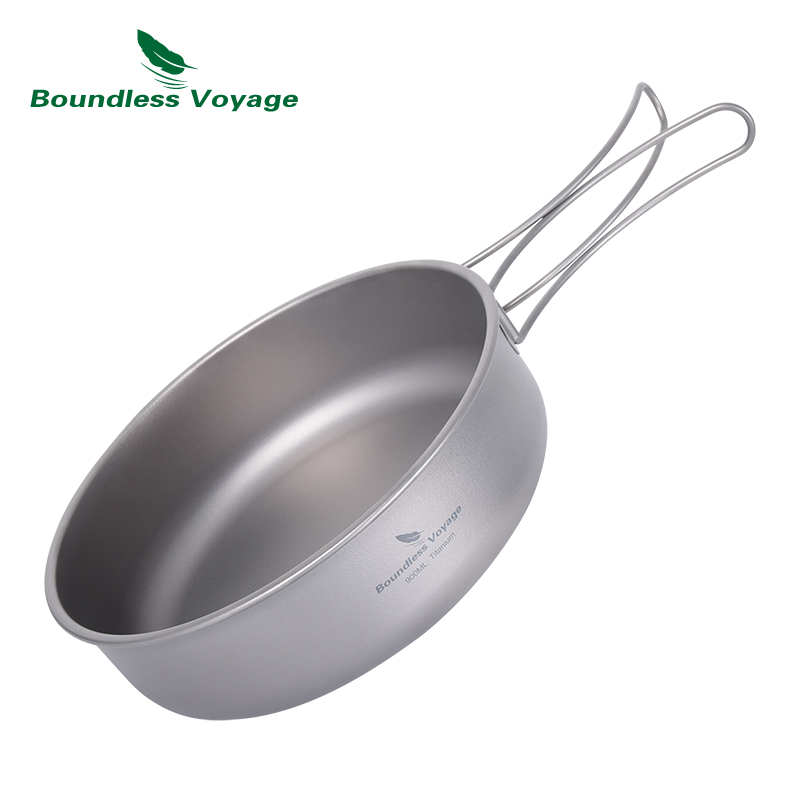 Boundless Voyage Camping Cooki - Titanium Cooking Pot Pan Mess Kit review and price