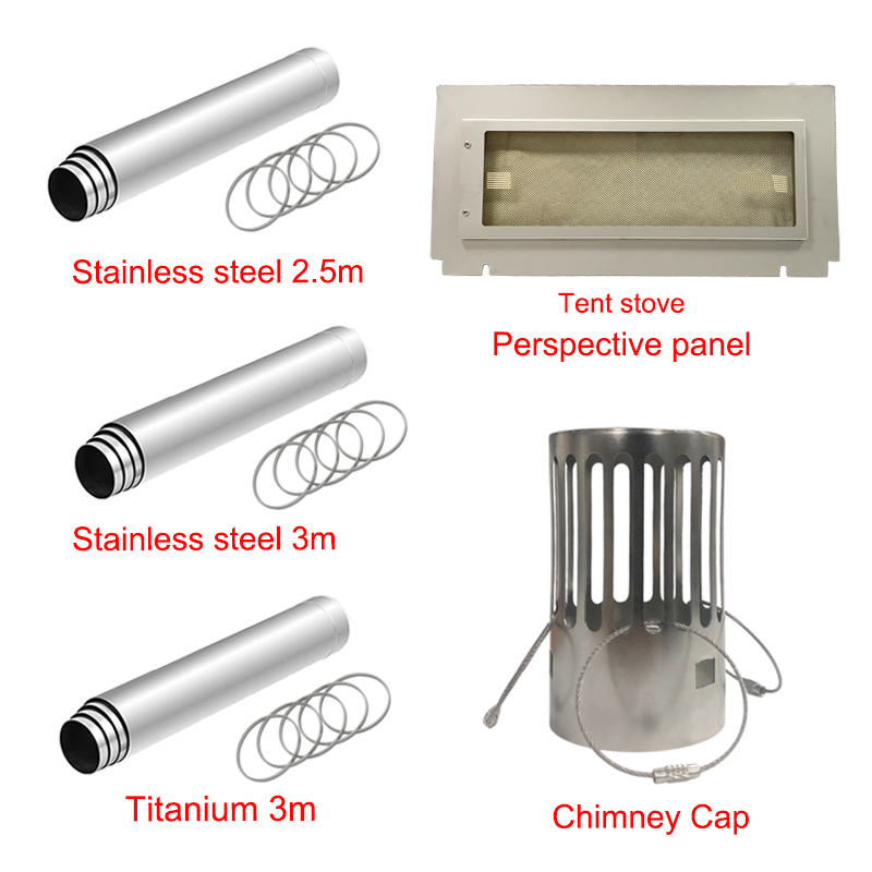 Camping Wood Stove Chimney Cap - Tent Stove Pipe Spark Arrestor Cap review and price