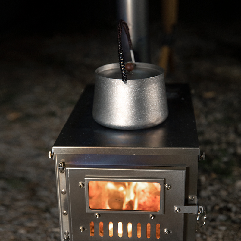 Titanium Outdoor Camping Tent  - Titanium Folding Wood Stove Tent review and price