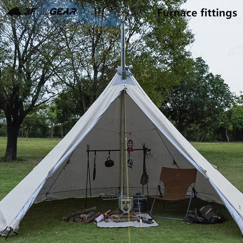 TEKL OUTDOOR Chimney Spark Arr - Tent Stove Pipe Spark Arrestor Cap review and price