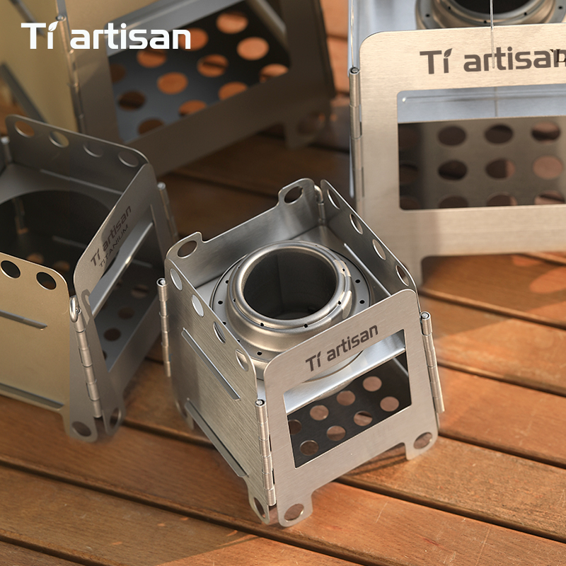 Tiartisan Titanium Multi-fuel  - Ultralight Titanium Wood Stove Backpack review and price