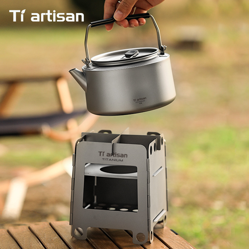 Tiartisan Titanium Multi-fuel  - Ultralight Titanium Wood Stove Backpack review and price
