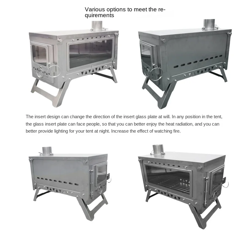 WT-Dream-Ti Titanium furnace P - Titanium Folding Wood Stove Tent review and price