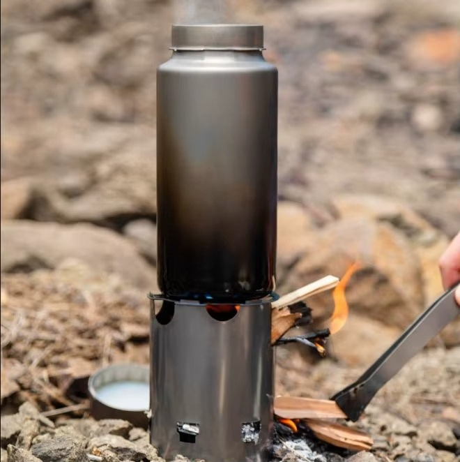 Ultralight Titanium Camping Co - Ultralight Titanium Wood Stove Backpack review and price