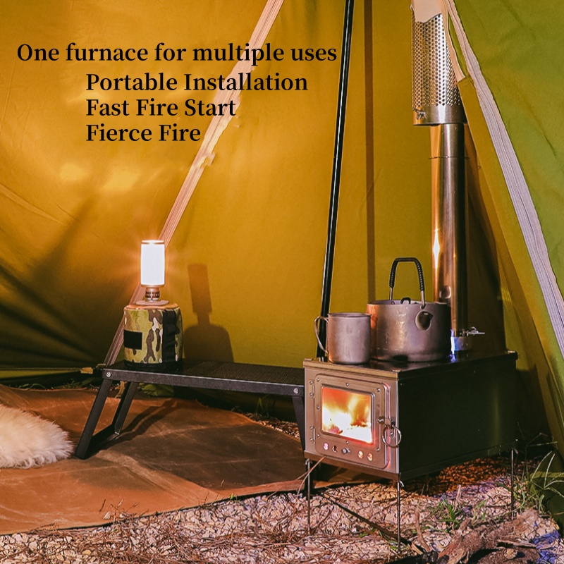 Foldable  Tent Stove Lightweig - Titanium Folding Wood Stove Tent review and price