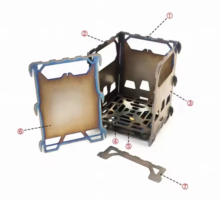 KEITH Ti2201 Titanium Alloy Ba - Ultralight Titanium Wood Stove Backpack review and price