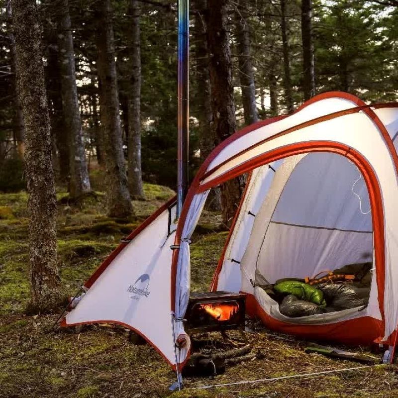 Titanium Tent Stove Pipe Wood  - Hot Tent Wood Stove With Chimney Pipe review and price