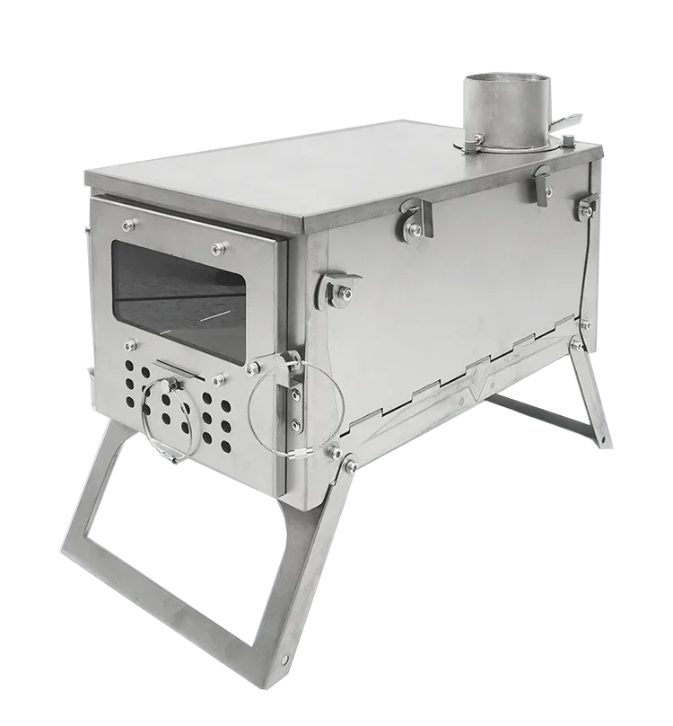 Titanium Wood Burning Stove Po - Hot Tent Wood Stove With Chimney Pipe review and price