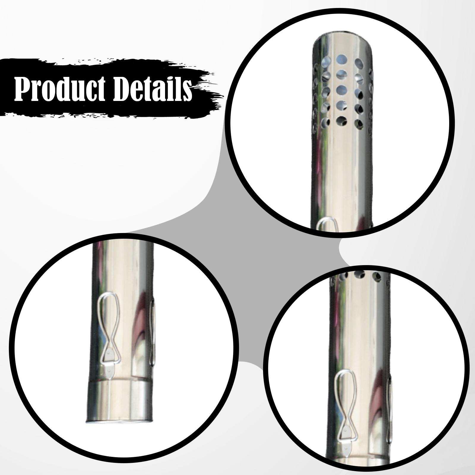 Outdoor Stove Chimney Pipe wit - Tent Stove Pipe Spark Arrestor Cap review and price