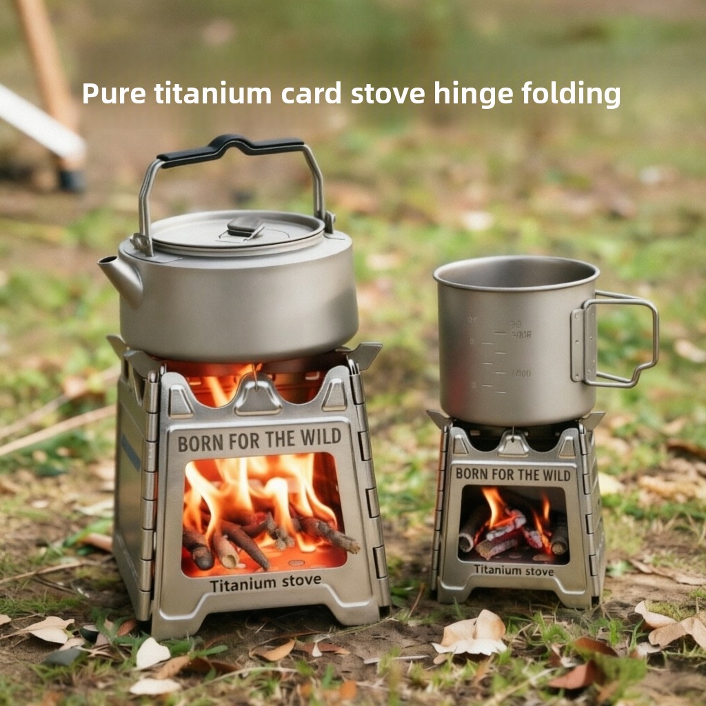 TiForge Compact Folding Titani - Titanium Folding Wood Stove Tent review and price