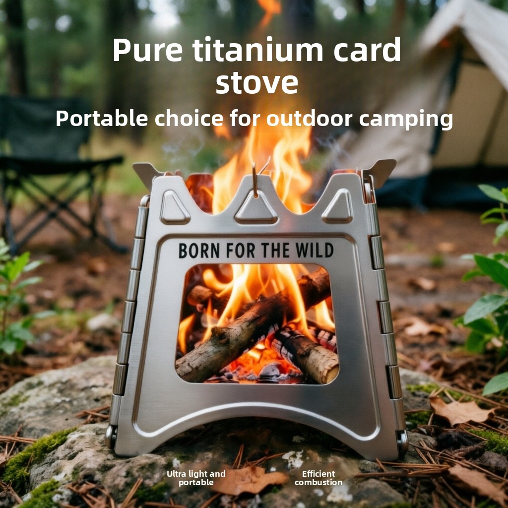 TiForge Compact Folding Titani - Titanium Folding Wood Stove Tent review and price