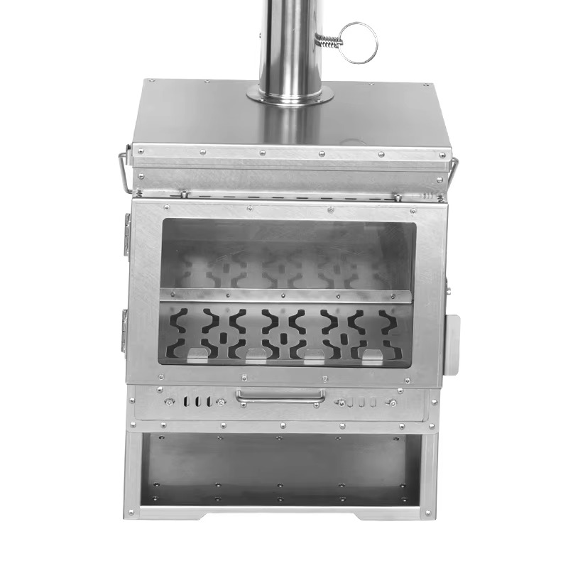 2026 Outdoor Camping Titanium/ - Titanium Wood Stove Glass Window review and price
