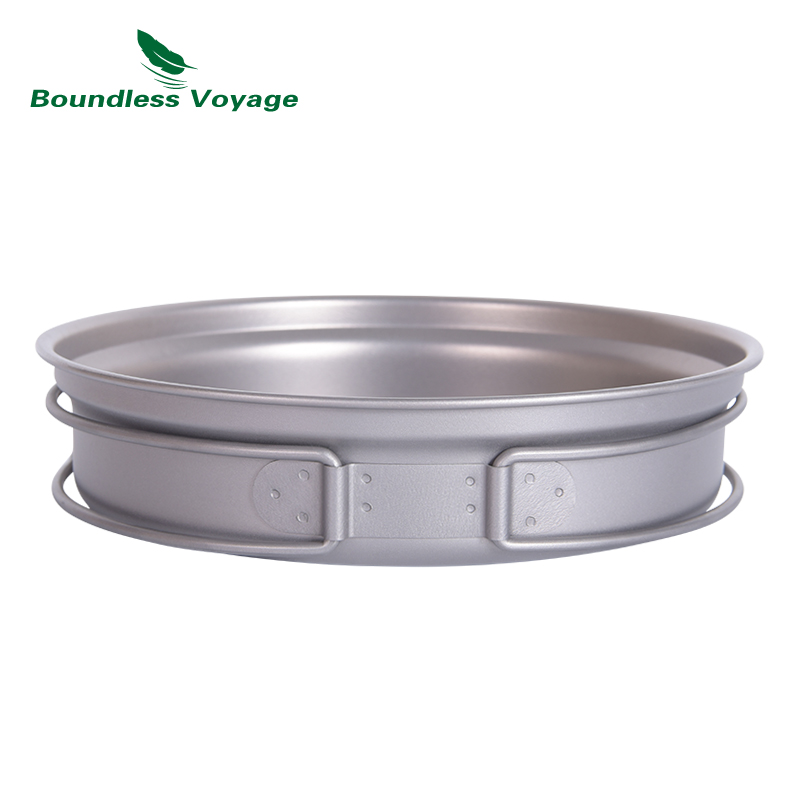 Boundless Voyage Titanium Pot  - Titanium Cooking Pot Pan Mess Kit review and price