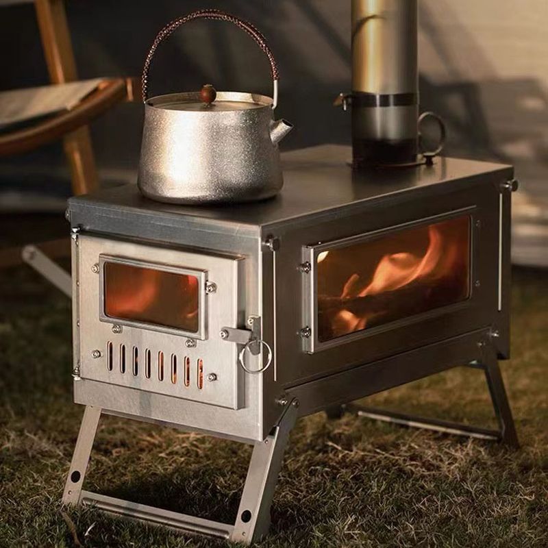 Folding Titanium Fire Wood Hea - Titanium Folding Wood Stove Tent review and price