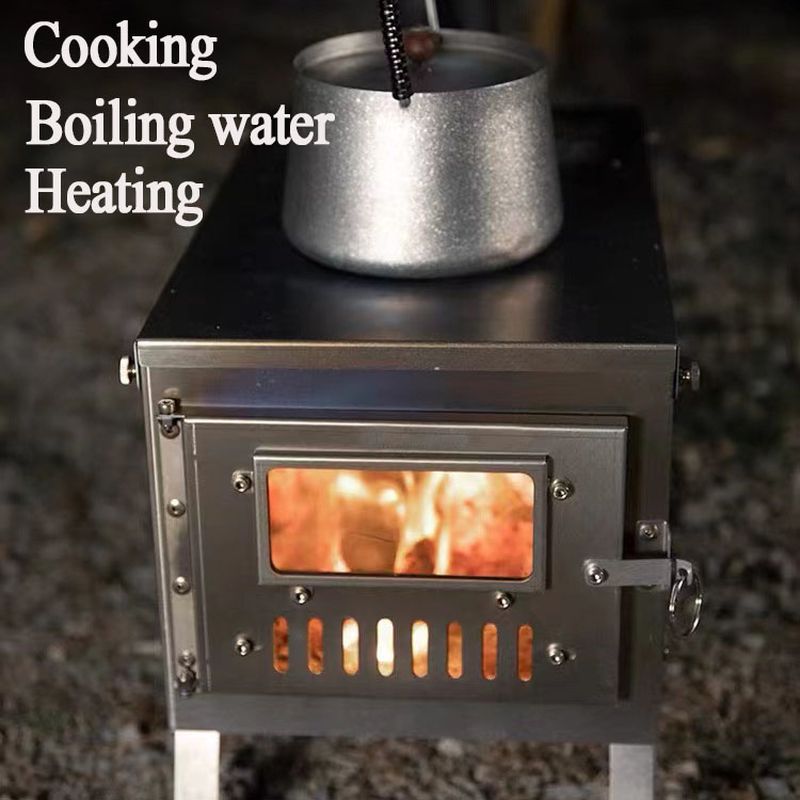Folding Titanium Fire Wood Hea - Titanium Folding Wood Stove Tent review and price
