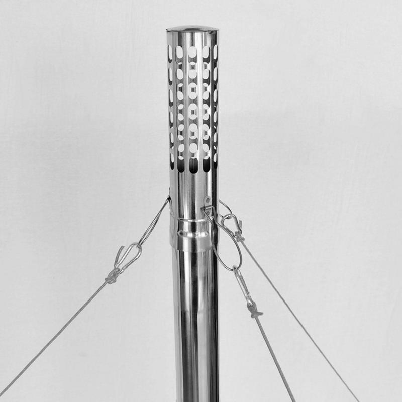 Tent Stove Chimney Pipe Stainl - Tent Stove Pipe Spark Arrestor Cap review and price