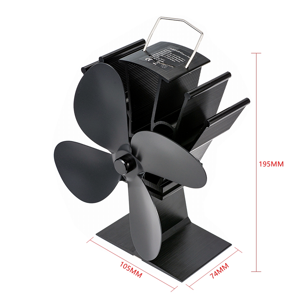 4 Blade Heat Powered Stove Fan - Stove Fan Heat Powered 4 Blade review and price