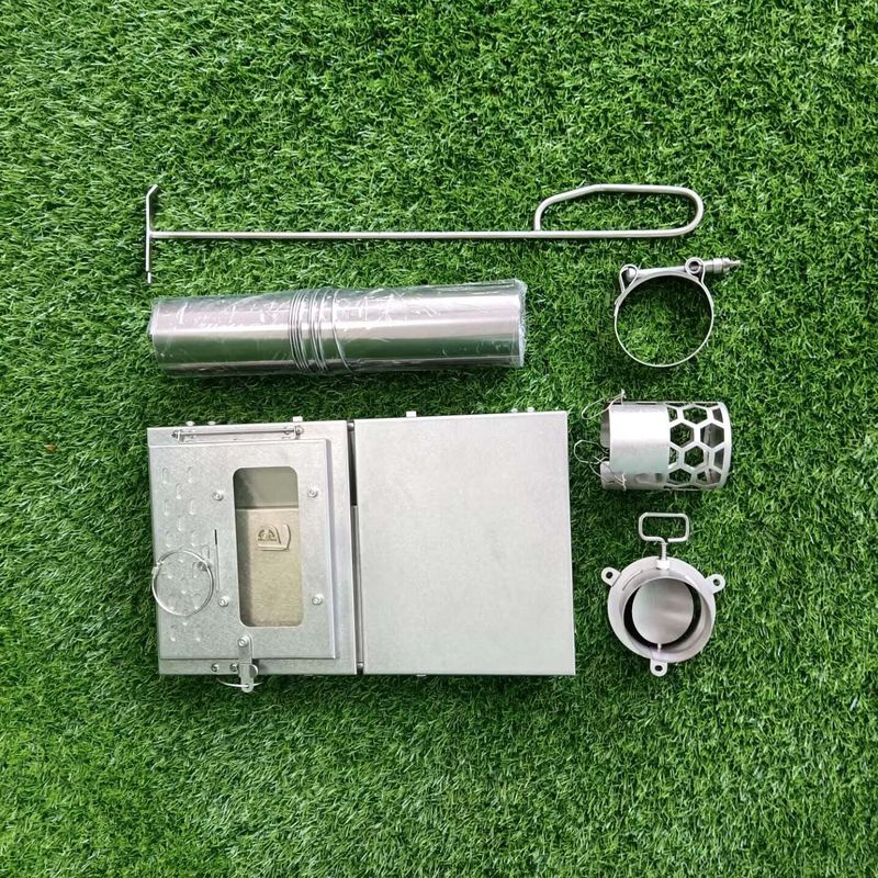 Outdoor Folding Tent Heater Po - Titanium Folding Wood Stove Tent review and price